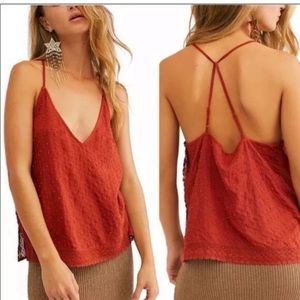 NWT Free People Beaded Bright Lights Camisole Tank